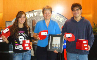 C-bank donations for 3CT: Stephanie, Kirsten, Jesse