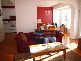 Parul and Nate in Durham, NC