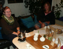 Tea Circle with Gerda and Patty