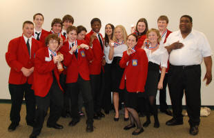 The CHS Skills USA team