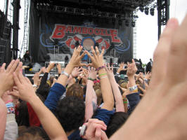 the 3oh!3 concert - so close to the stage!