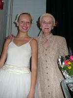 Lin with Mrs. Carroll