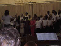 Maj and schoolmates in the Chorus