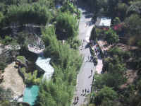 A view over the hilly Zoo