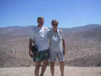 Per Ole and Kirsten in the desert