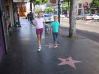 Starwalk on Hollywood Boulevard